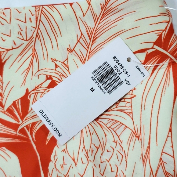 OLD NAVY High-rise Bikini Bottom Size Medium MSRP $45 SU053 - Picture 3 of 7